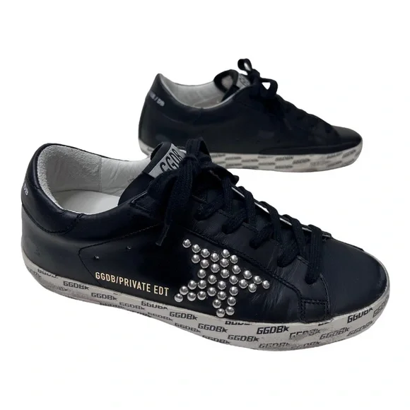 Golden Goose Superstar Studded Sneaker Size 35 NEW - Picture 3 of 11